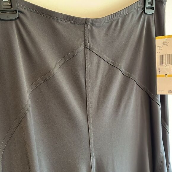 NEW WITH TAGS ANNE KLEIN GRAY STRETCH MAXI SKIRT - Picture 6 of 8